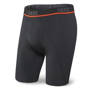 Saxx Kinetic Hd Long Leg Underwear - Men's BLACK L