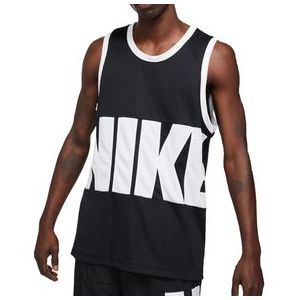 Nike Dri-FIT Basketball Jersey - Men's Black / Black / White / White M
