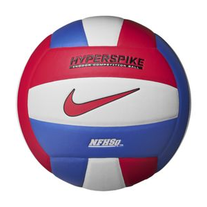 Nike Team Hyperspike 18P Volleyball White / Game Royal / Black / University Red 5
