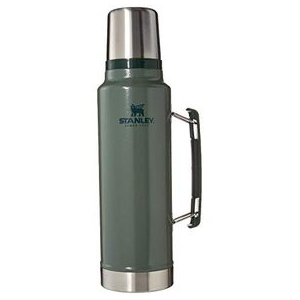 Stanley Classic Vacuum Insulated Wide Mouth Thermos Hammertone Green 1.5 qt