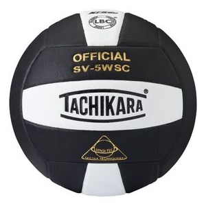Tachikara SV5WSC Volleyball Black / White B