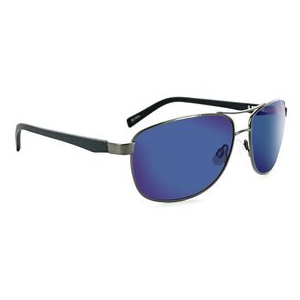 ONE Balos Sunglasses Grey / Blue / Shiny Gunmetal Polarized