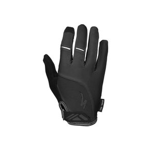 Specialized Body Geometry Dual-Gel Long Finger Gloves - Women's BLACK M Long Finger