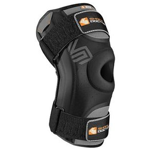 Shock Doctor Knee Stabilizer with Flexible Knee Stays BLACK S