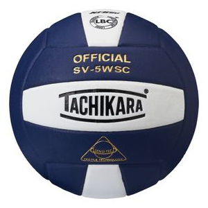 Tachikara SV5WSC Volleyball Navy / White