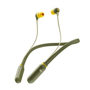 Skullcandy Ink'd+ Wireless Headphones Moss / Olive / Yellow One Size
