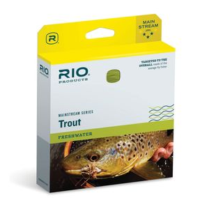 RIO Mainstream Floating Trout Fly Line Lemon Green DT4F