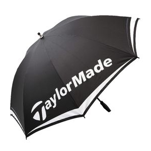 TaylorMade Double Canopy Umbrella BLACK 60"