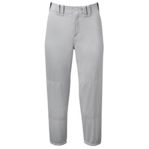 Mizuno Select Belted Low Rise Fastpitch Pant - Women's GREY XS