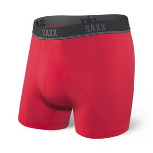 Saxx Kinetic HD Boxer Brief - Men's Red L 5" Inseam