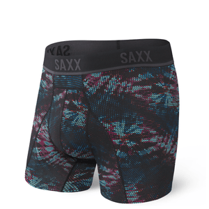 Saxx Kinetic HD Boxer Brief - Men's BLUE SKY EXPLOSION S 5" Inseam
