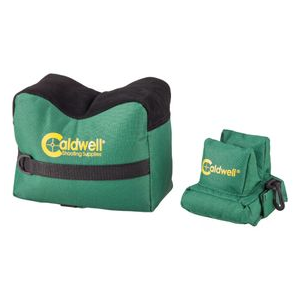 Caldwell Deadshot Shooting Rest Bags - Front And Rear Green Filled