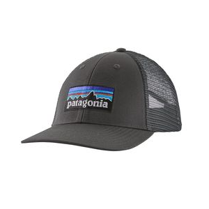 Patagonia P6 LoPro Trucker Hat Forge Grey One Size
