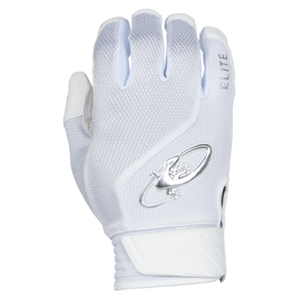 Lizard Skins Komodo Elite V2 Baseball Batting Gloves Diamond White XL