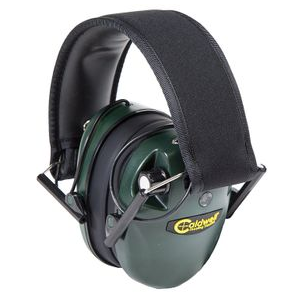 Caldwell E-Max Low Profile Electronic Muffs Green 23NRR