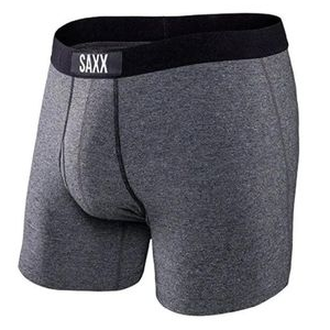 Saxx Vibe Super-Soft Boxer Brief - Men's Salt & Pepper L 5" Inseam