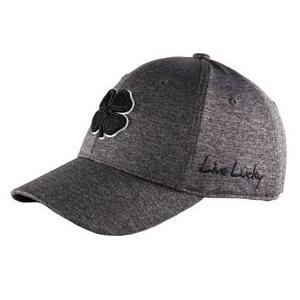 Black Clover Lucky Heather Golf Hat Charcoal Heather / Black S/M