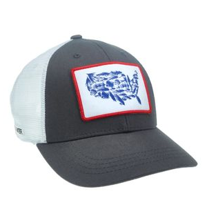 RepYourWater United Flies Of America Hat Gray / White One Size