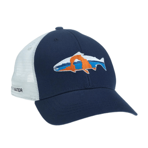RepYourWater Utah Delicate Arch Hat Navy / White One Size