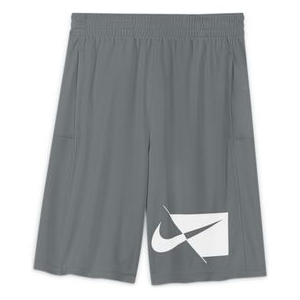 Nike Dri-fit Training Shorts - Boys' Smoke Grey / White S