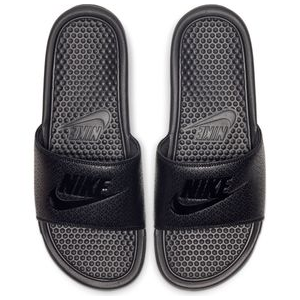 Nike Benassi JDI Slide Sandals - Men's Black / White 13 REGULAR