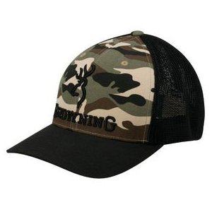 Browning Branded Hat Camo S/M