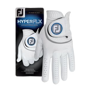 FootJoy Hyperflx Golf Glove - Men's White M Left Hand