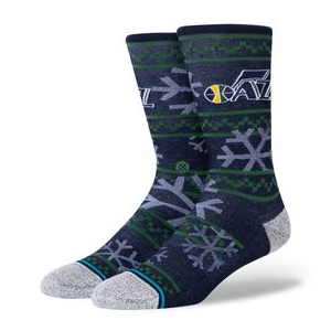 Stance Jazz Frosted Crew Sock NAVY S