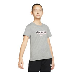 Nike Sportswear Droptail Dance T-Shirt - Girls' Carbon Heather XL