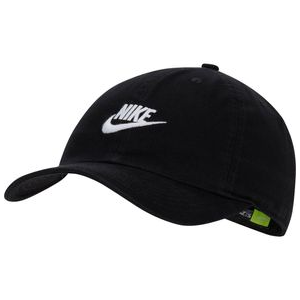 Nike Heritage86 Adjustable Hat - Kids' Black / White One Size
