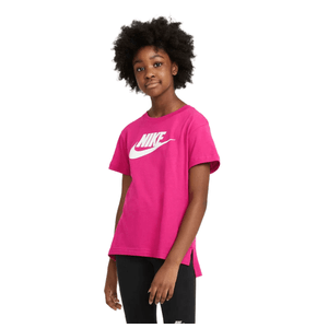 Nike Sportswear Basic Futura T-Shirt - Girls' Fireberry M