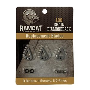 Ramcat Diamondback Broadhead Replacement Blades 23530