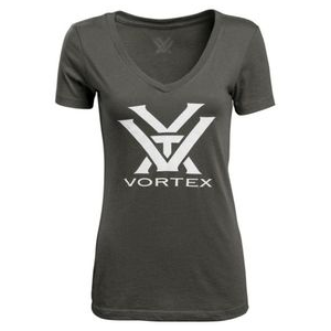 Vortex Core Logo Short Sleeve Shirt - Women's Dark Grey XS