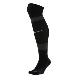 Nike MatchFit Soccer Knee-High Sock Black / Black / White S