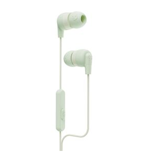 Skullcandy Ink'd+ Earbud Headphones with Microphone Pastels / Sage / Green One Size