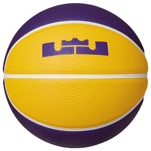Nike LeBron Skills Basketball Amarillo / White / White / Field Purple 22"