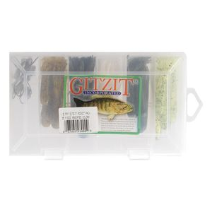 Gitzit Fat Pocket Fishing Lure Variety Pack - 35 Pack Pocket Pack 3.5"