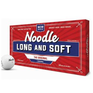 TaylorMade Noodle Long and Soft Golf Ball - 15 Pack 15 Pack