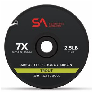 Scientific Anglers Absolute Fluorocarbon Tippet 30M 1X