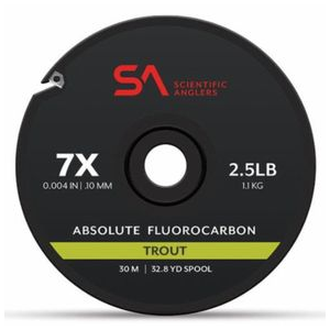 Scientific Anglers Absolute Fluorocarbon Tippet 30M 0X