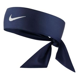 Nike Dri-FIT 3.0 Head Tie - Women's Midnight Navy / White One Size