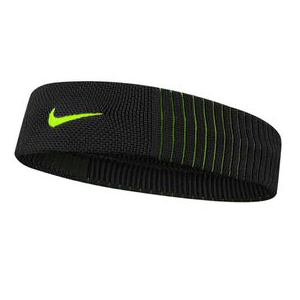 Nike Dri-FIT Reveal Headband Black / Volt / Volt One Size