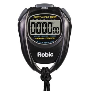 Robic SC-429 All Purpose Stopwatch BLACK One Size