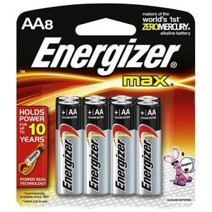 Energizer Max AA Battery 8 Pack 8 Pack AA AA