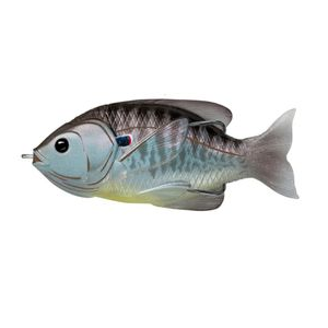 Live Target Sunfish Topwater Lure Blue / Met 5/8 oz 3-1/2"