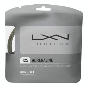 Luxilon Adrenaline 16L Tennis String Platinum 17