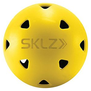 SKLZ Impact Golf Ball Black / Yellow 12 Pack
