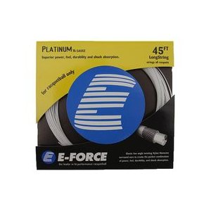 E-Force Platinum Racquetball String WHITE 17 Gauge