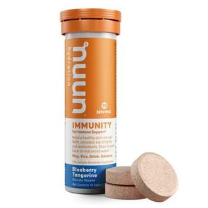 Nuun Immunity Tablets Blueberry Tangerine 12 Serving
