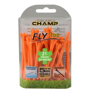 Champ Zarma Fly 2 Golf Tees Orange 2 3/4"